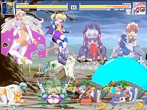 Arcana heart vs zombie dog and monsters 3