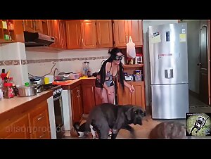 Valeria got fucked and tied up