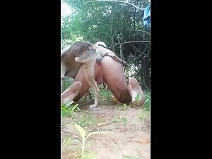 Dog gozando no cuzao
