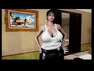 My Wife becomes a public toilet fuck toy 3D Hentai